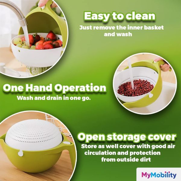 2 In 1 Vegetable Strainer